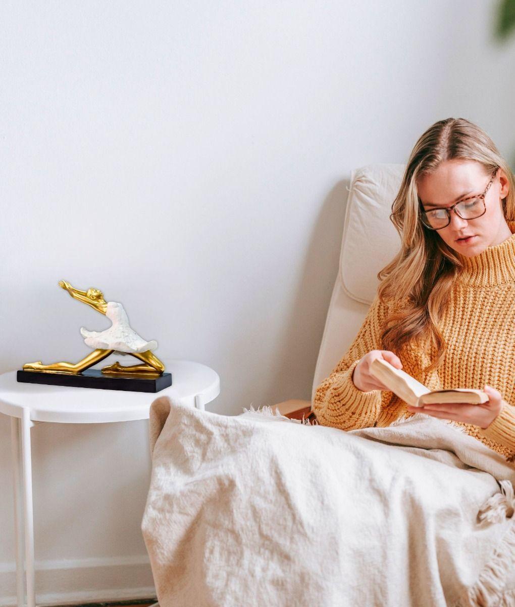 Figura Decorativa Estatua Bailarina Ballet Adorno Hogar Jhn-3