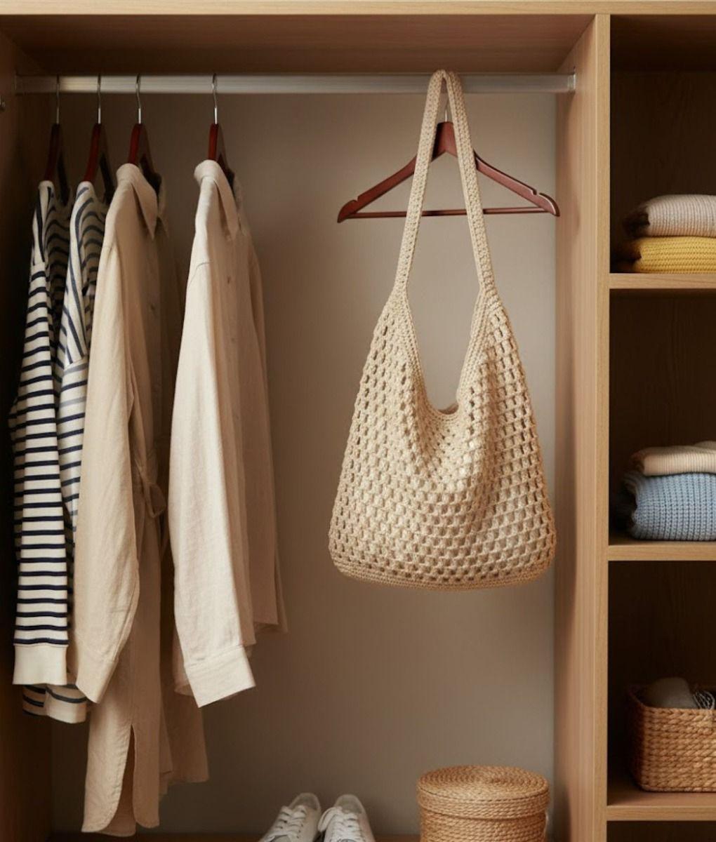 Cartera Bolso Verano Calado Diseño Artesanal Casual Jhn-8