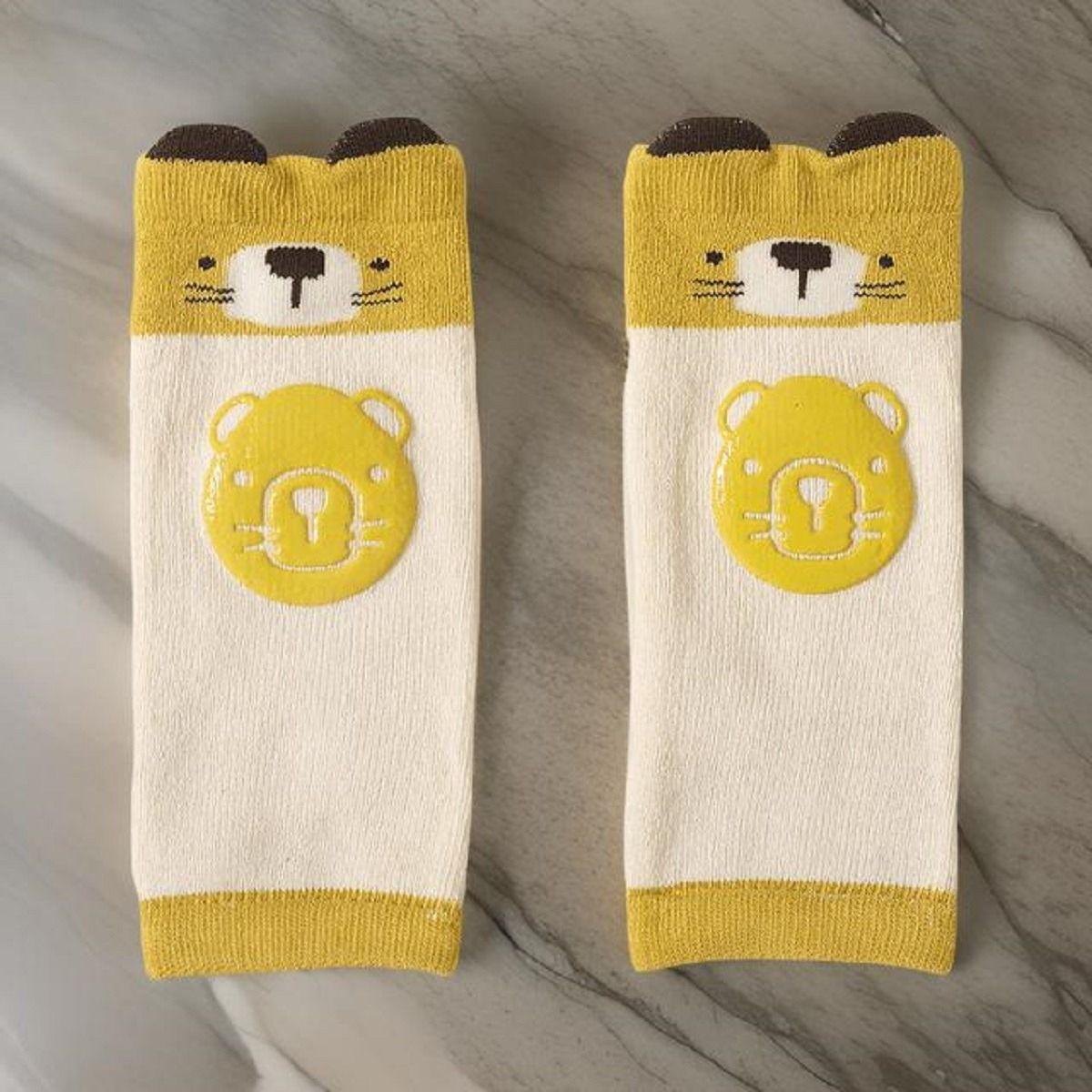 Set 5 Rodilleras Largas Algodón Diseño Animales Bebe Lau-4