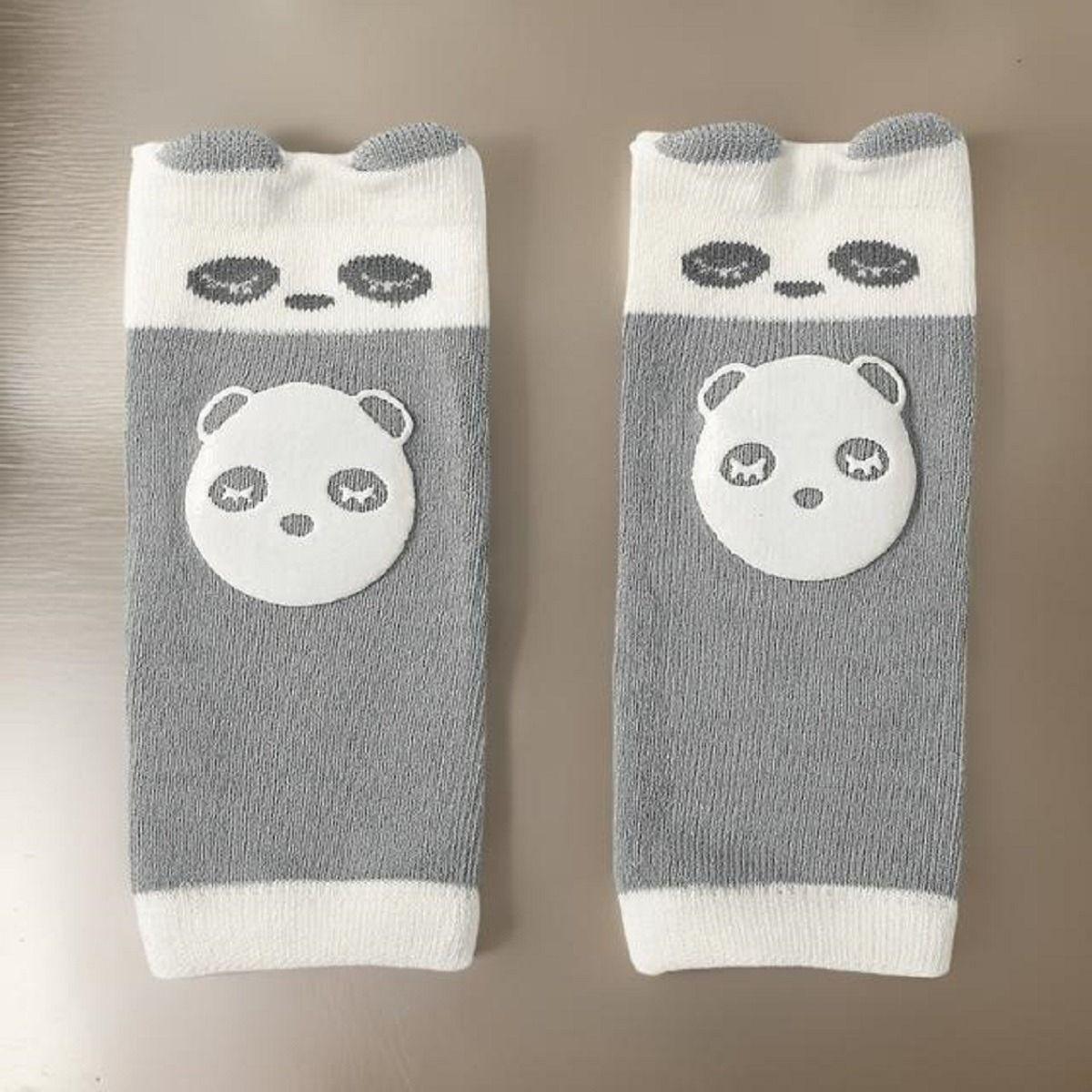 Set 5 Rodilleras Largas Algodón Diseño Animales Bebe Lau-6