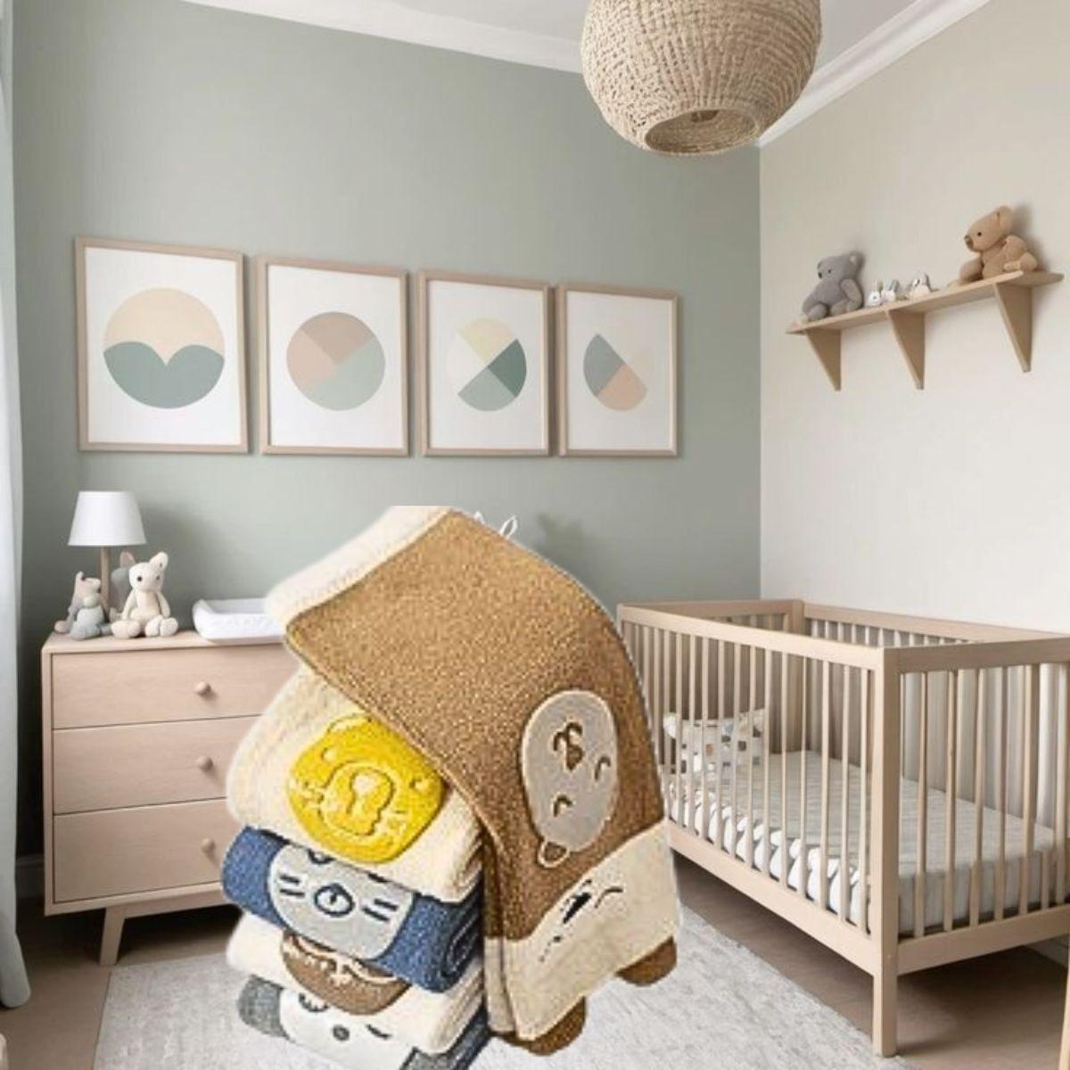 Set 5 Rodilleras Largas Algodón Diseño Animales Bebe Lau-7