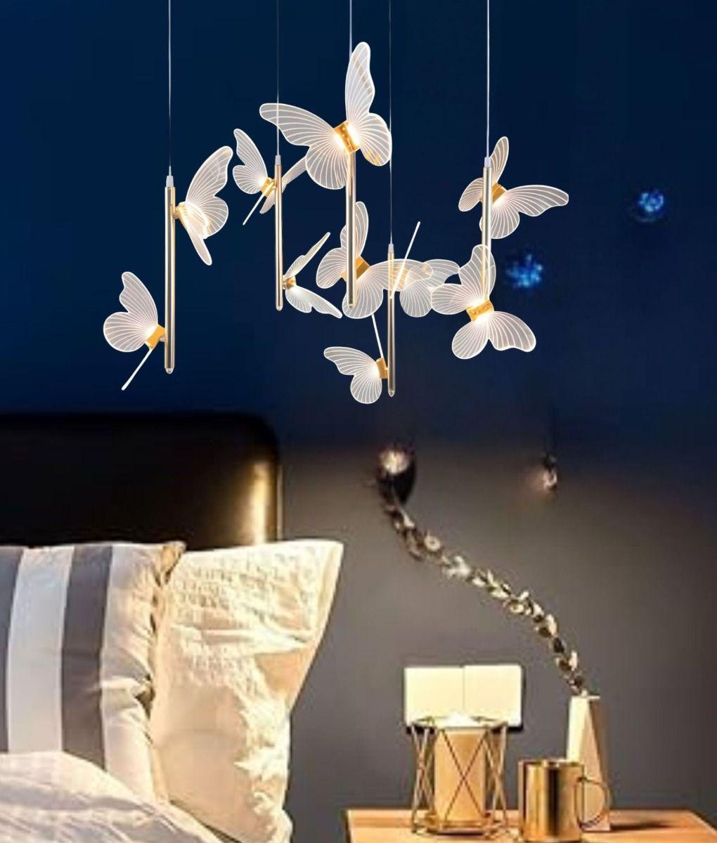 Luces Decorativas Mariposa Colgante Techo Adorno Jhn-6