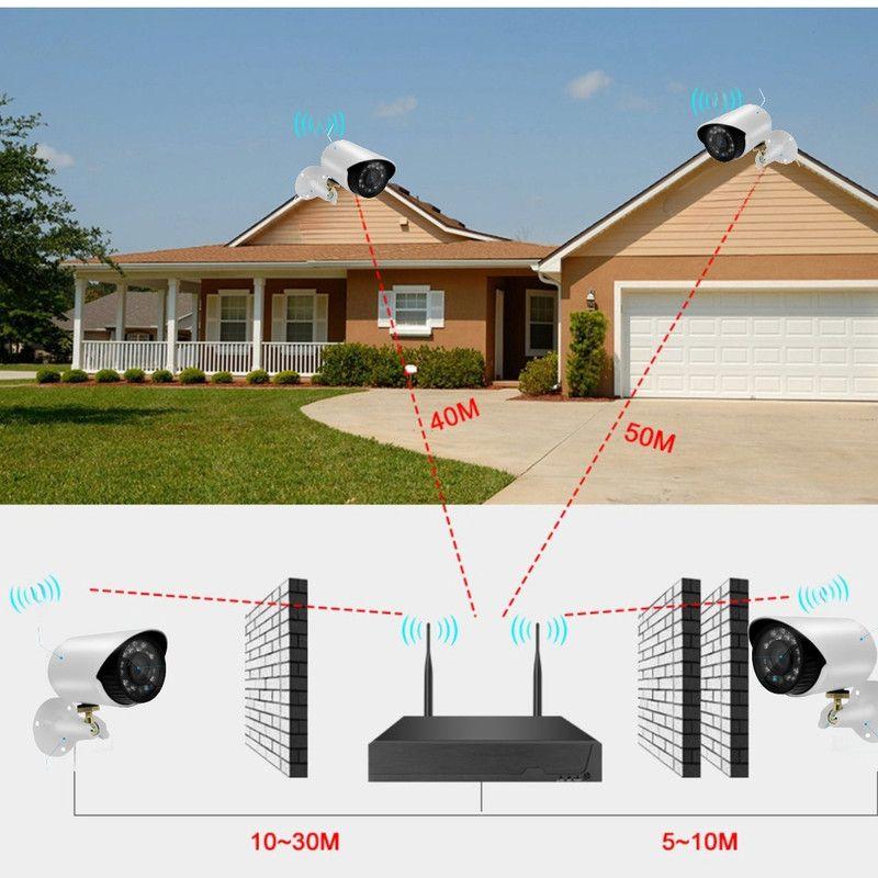 Kits Camara Seguridad Monitoreo Vigilancia Lau-5
