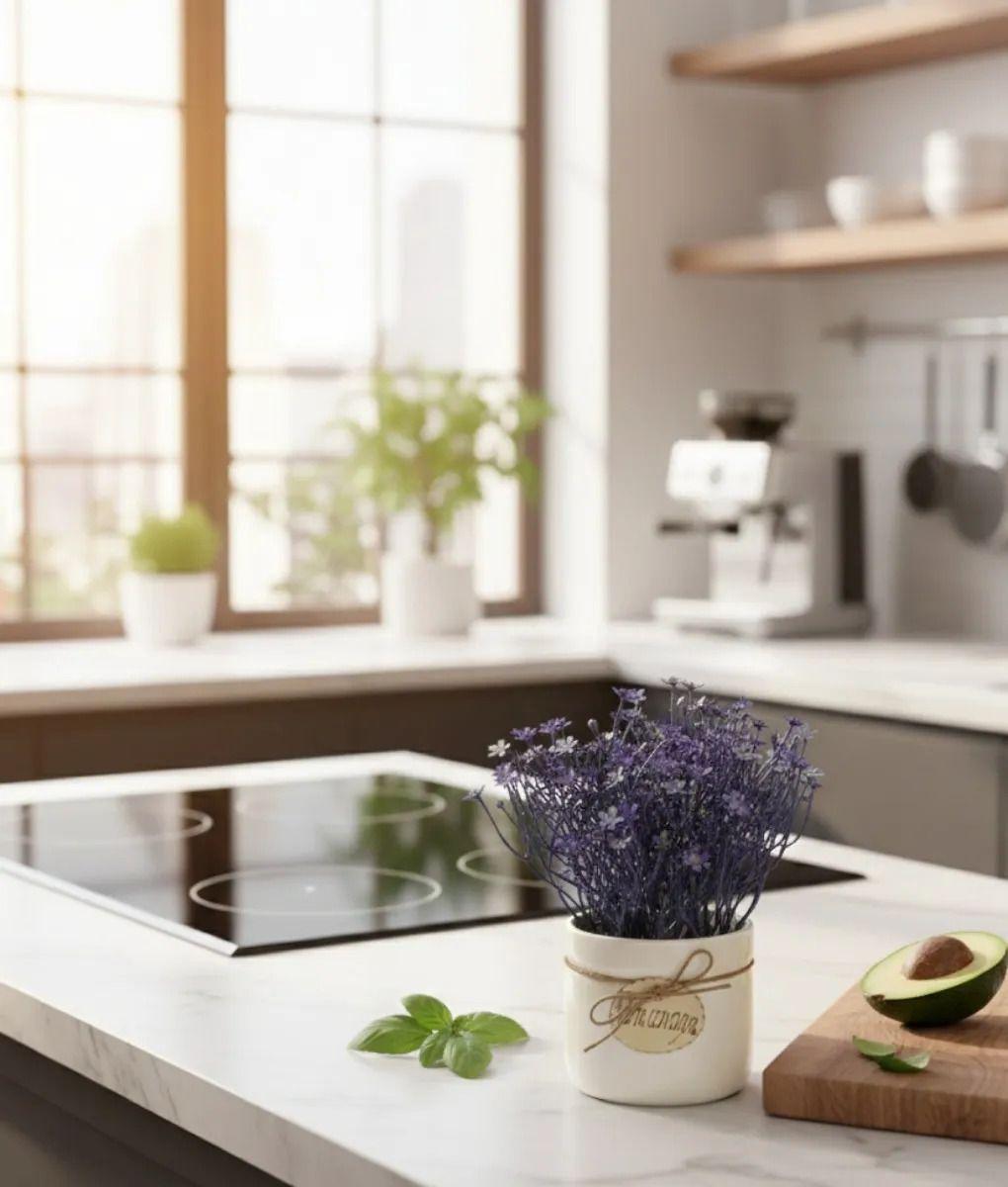 Planta Decorativa Artificial Adorno Estilo Rústico Jhn-8