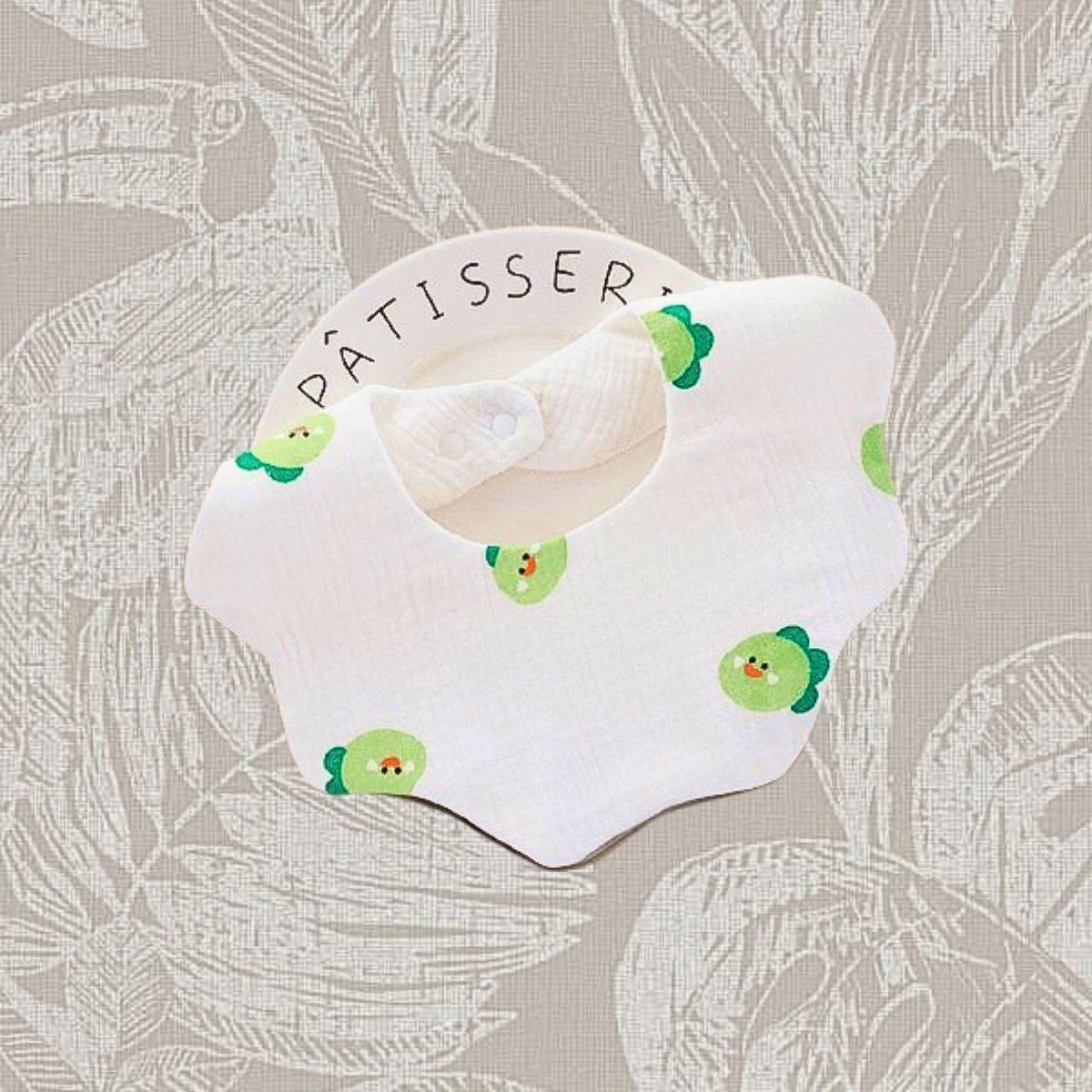 Set 4 Babebros Algodón Impermeable Comida Bebes Lau-1