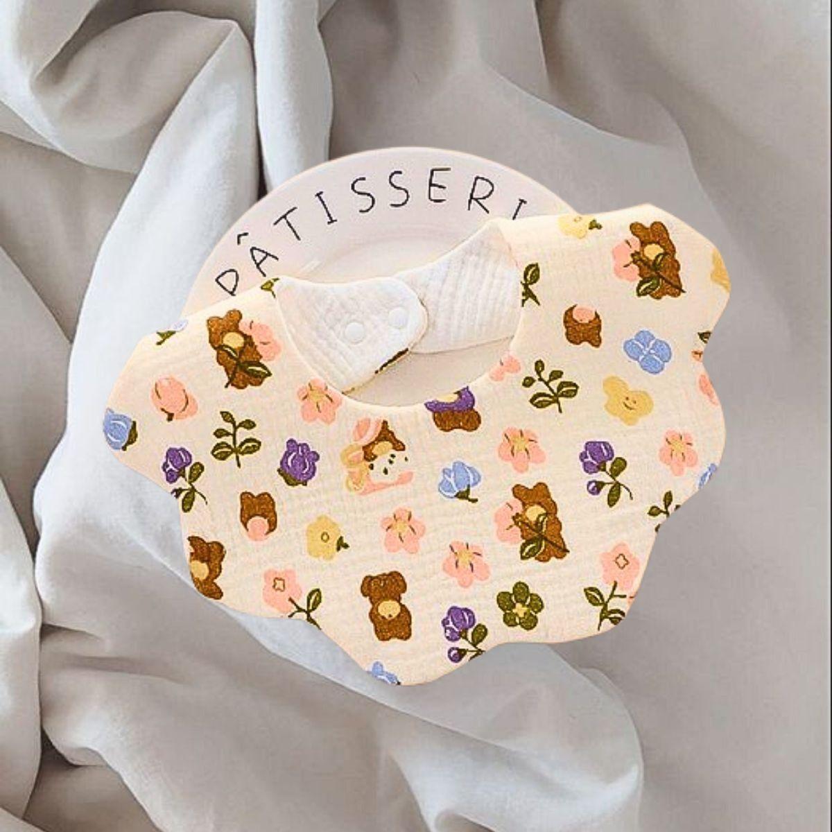 Set 4 Babebros Algodón Impermeable Comida Bebes Lau-2