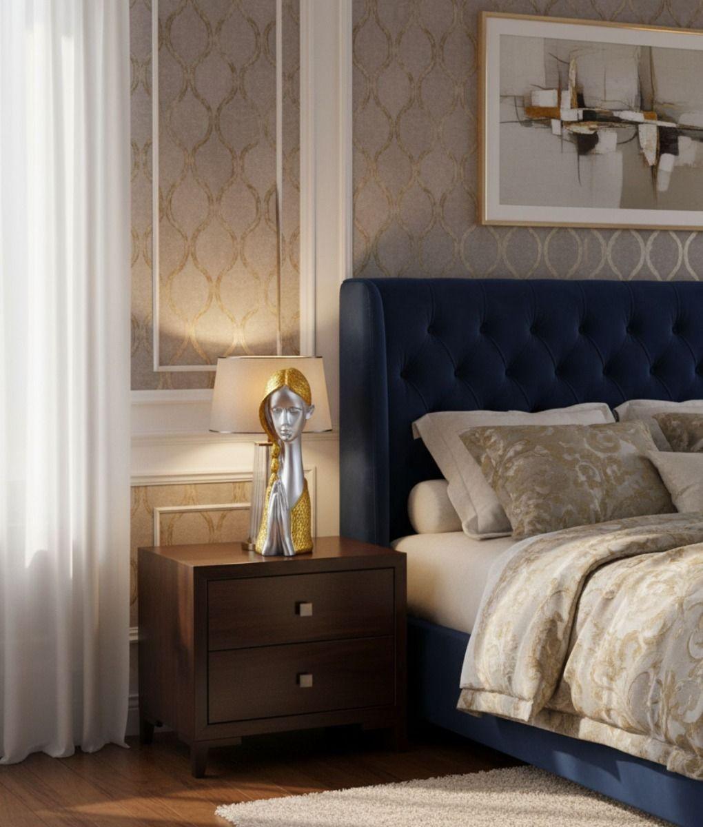 Figura Decorativa Niña Rostro Adorno Hogar Estatua Jhn-6