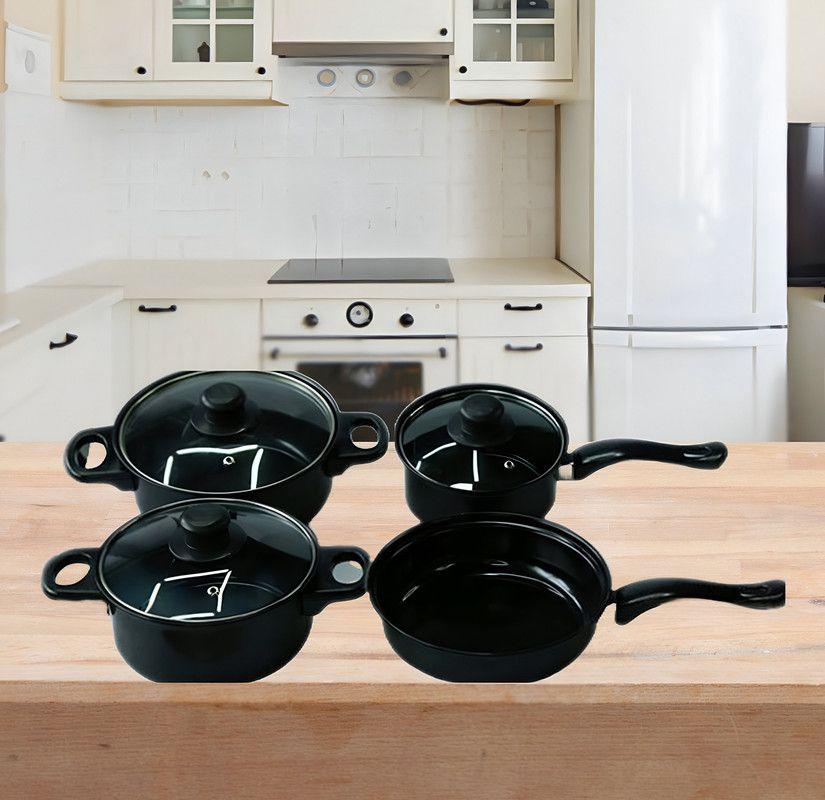 Ollas 13 Piezas Antiadherente Hermético Cocina Lau-5