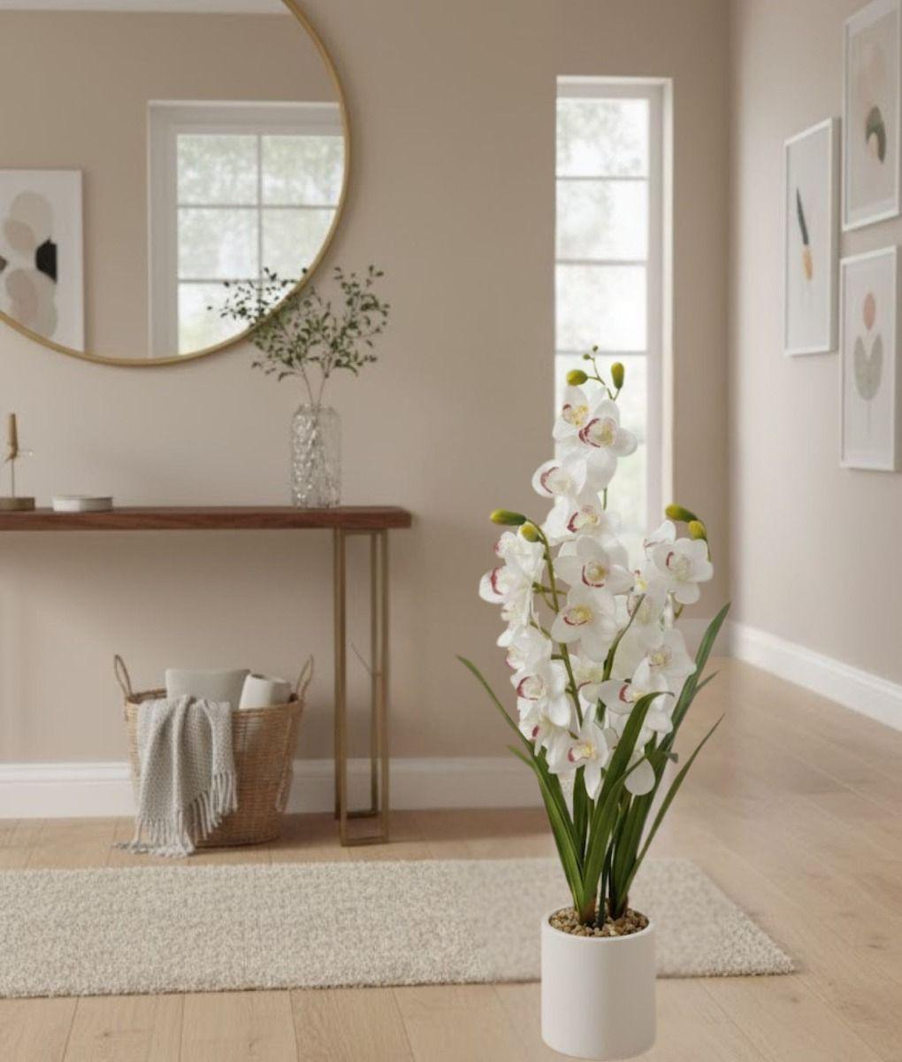 Planta Artificial Decorativa Orquídea Elegante Adorno Jhn-7