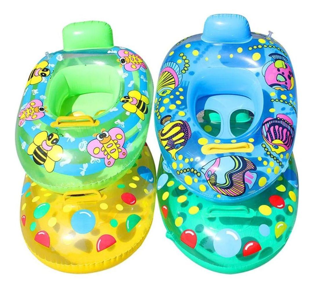 SET 3 FLOTADOR INFLABLE DE PISCINA PLEGABLE NIÑOS VERANO LAU-0