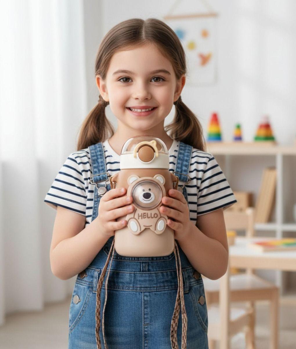 Botella Bebidas Infantil Multifuncional Figuras Jhn-3