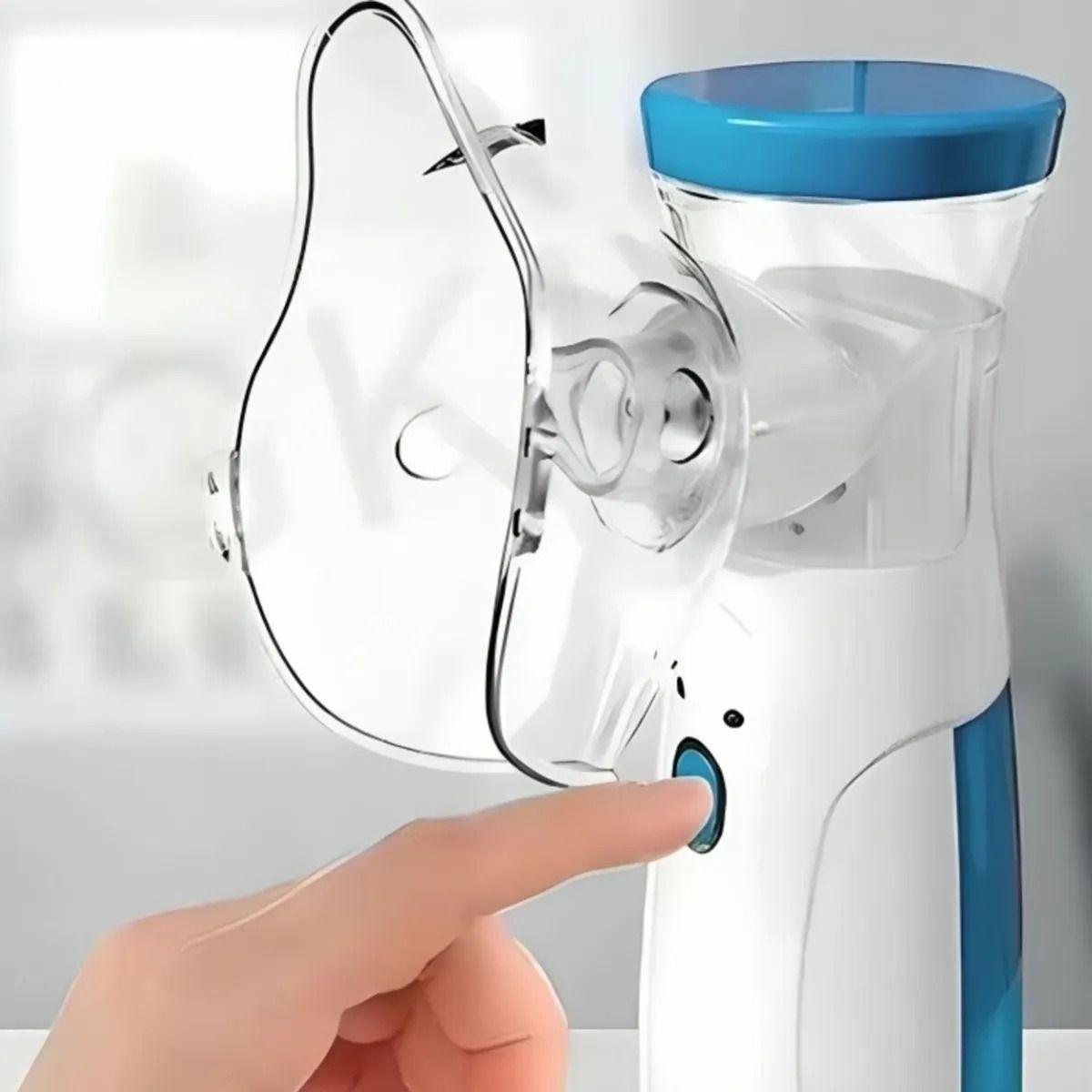 Nebulizador Portatil Ultrasónico Malla Recargable Pilas ALJ-3