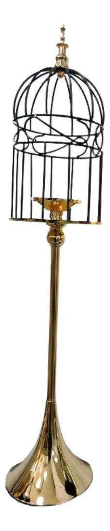 Portavelas Decorativo Multifuncional Candelabro Jaula Jhn-9