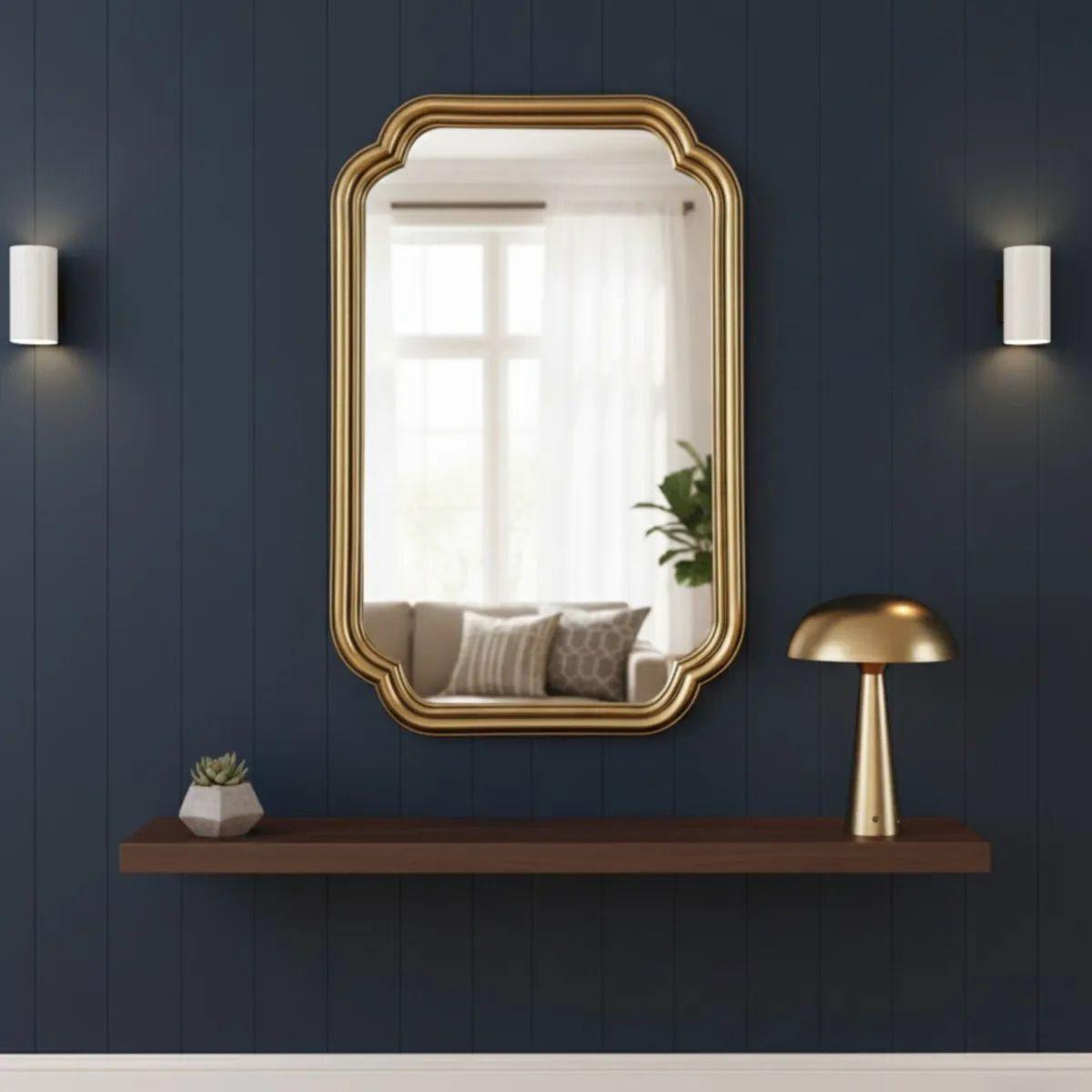 Espejo Pared Decorativo Vintage Estilo Barroco Moderno Jhn-8