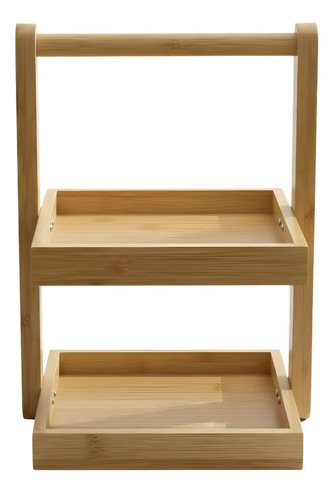 Bandeja Decorativa Organizador Versátil 2 Niveles Asa Jhn-2