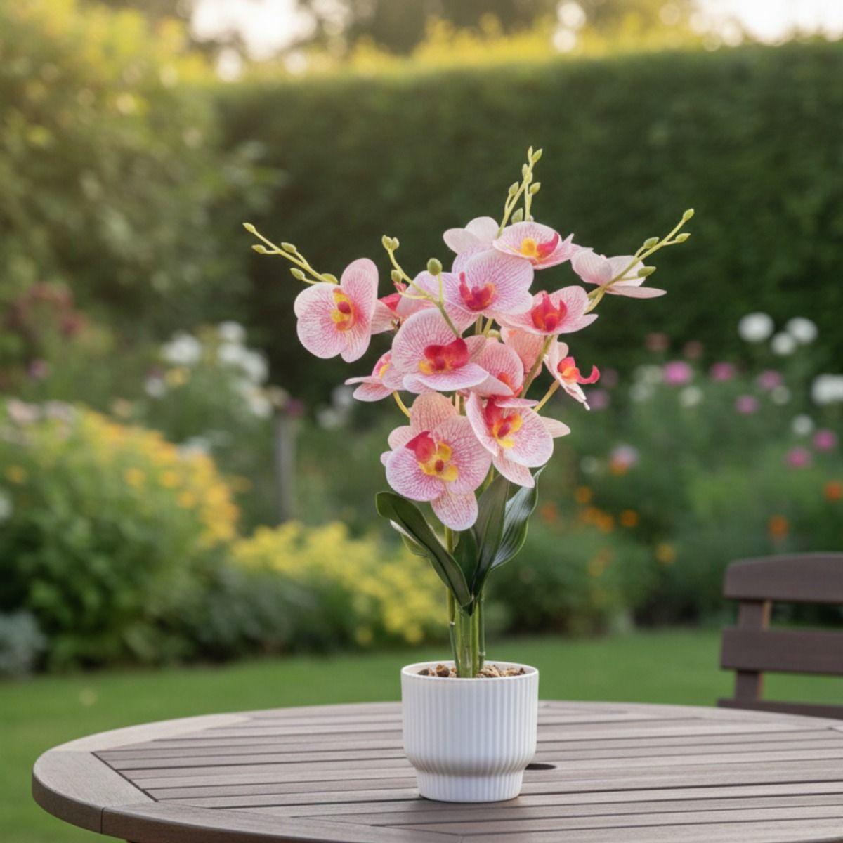 Planta Decorativa Artificial Arreglo Elegancia Floral Jhn-5