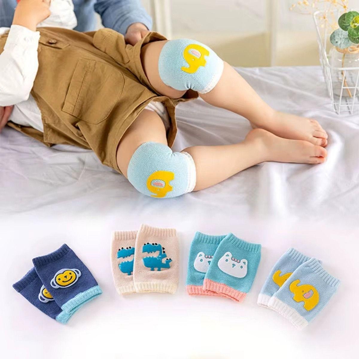 Set 12 Rodilleras Unisex Proteccion Antideslizante Bebes Lau-8