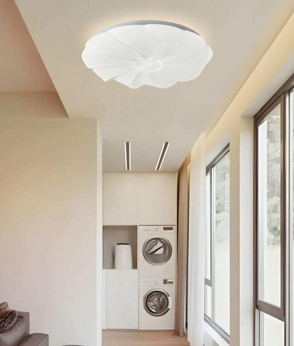 Lámpara Techo LED Redonda Diseño Flor Hogar Decorativa Jhn-6