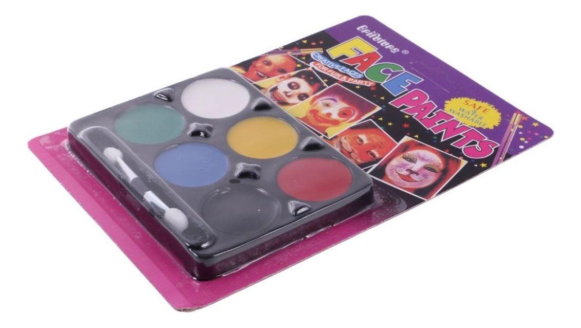 Set 8 Maquillaje Fluorescente Rostro Cuerpo Colores Jhn-1