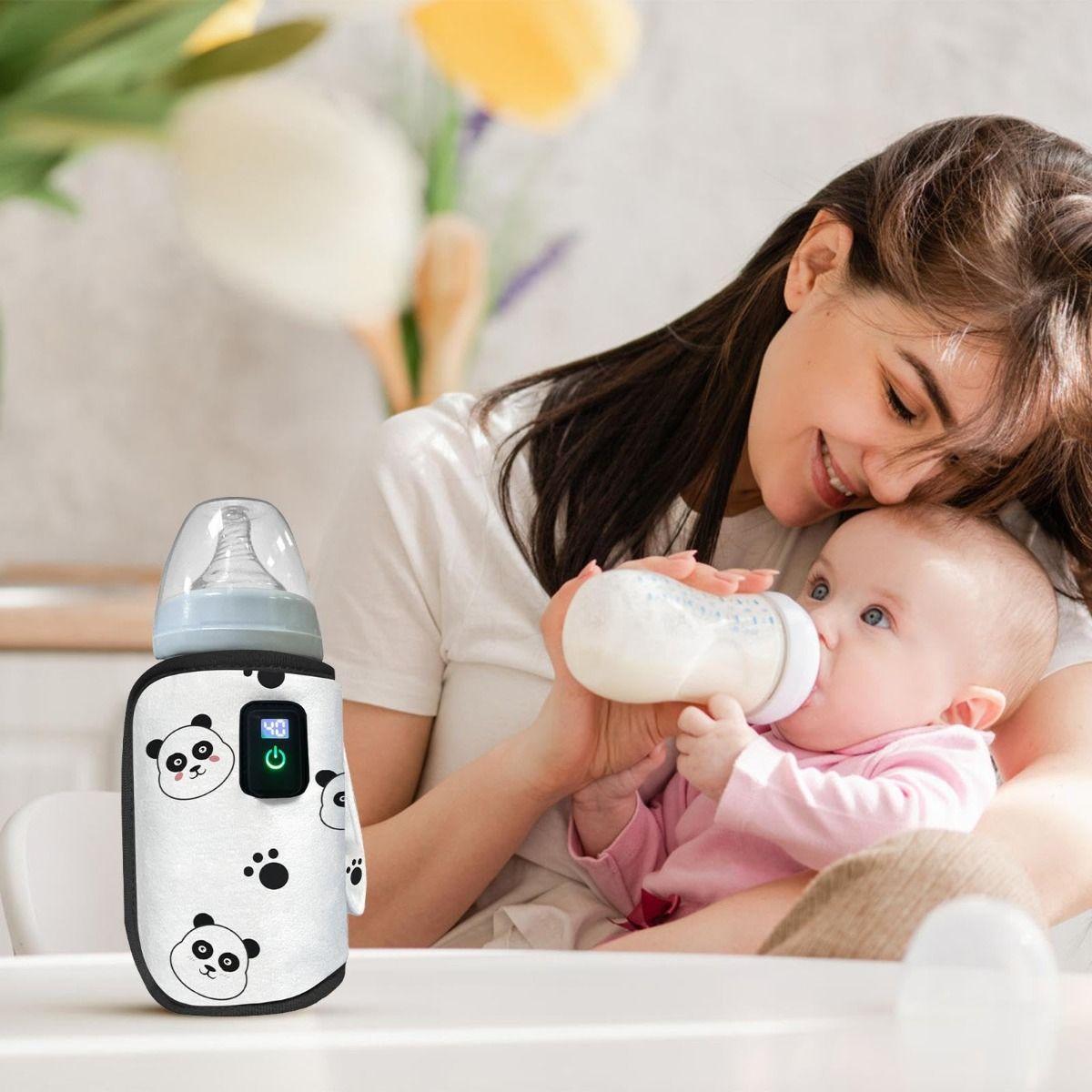 Calentador Mamadera Biberon Portatil Temperatura Bebe Lau-4