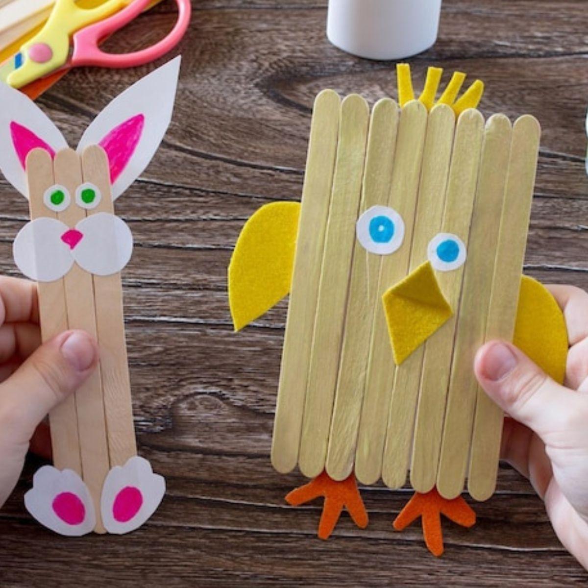 SET 8 PACK PALETAS MADERA  MANUALIDADES LAU-6