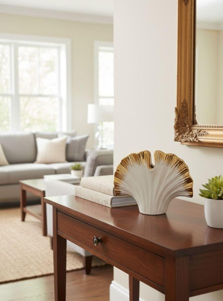 Figura Decorativa Adorno Mesa Diseño Orgánico Estatua Jhn-9