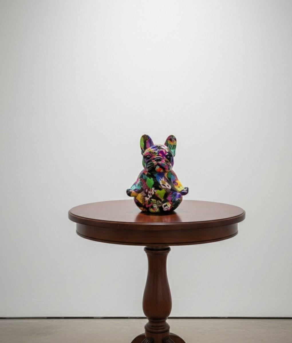 Estatua Bulldog Zen Graffiti Urbano Adorno Estilo Pop Jhn-8