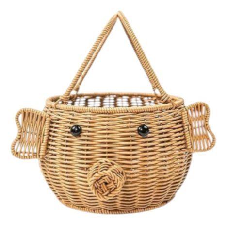 Canasto Decorativo Cesta Organizadora Diseño Animal Jhn-8