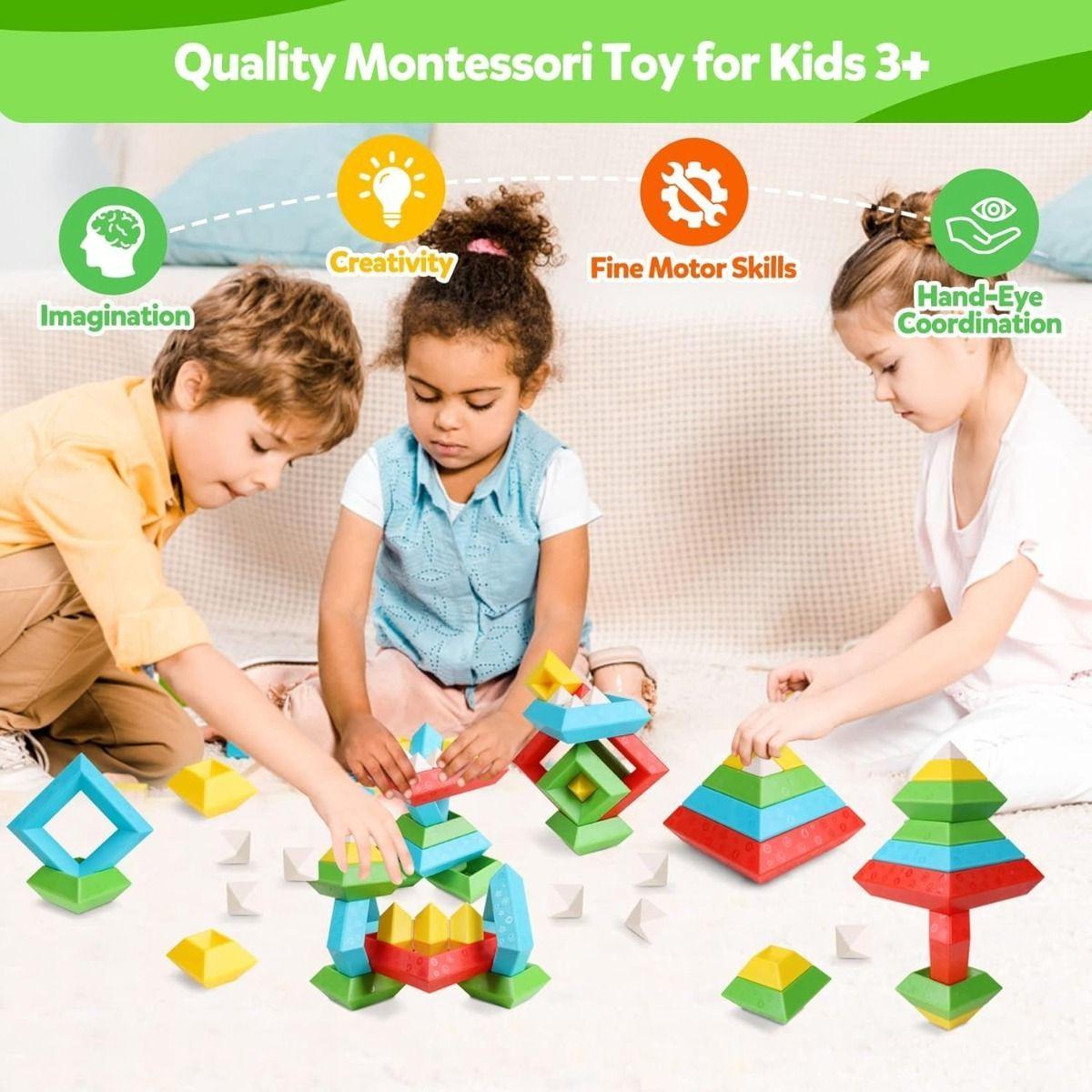 Juguete Construcción Creatividad Educativo Rompecabeza Jhn-3