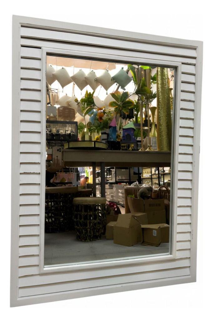 Espejo Decorativo Pared Diseño Texturizado Rústico Jhn-1