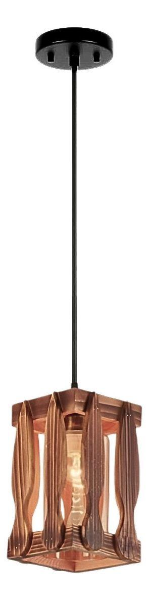 Lámpara Techo Colgante Decorativa Vintage Rústica Jhn-1