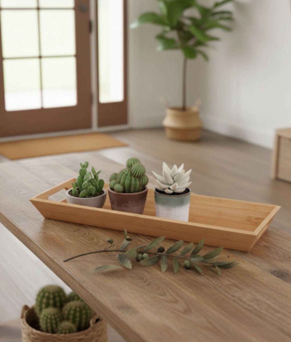 Bandeja Decorativa Multifuncional Almacenamiento Hogar R Jhn-9