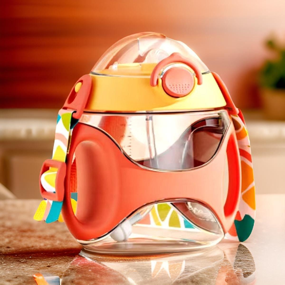 Set 2 Vasos Pajita Bombilla Silicona Niños Bebida Jugo Lau-5