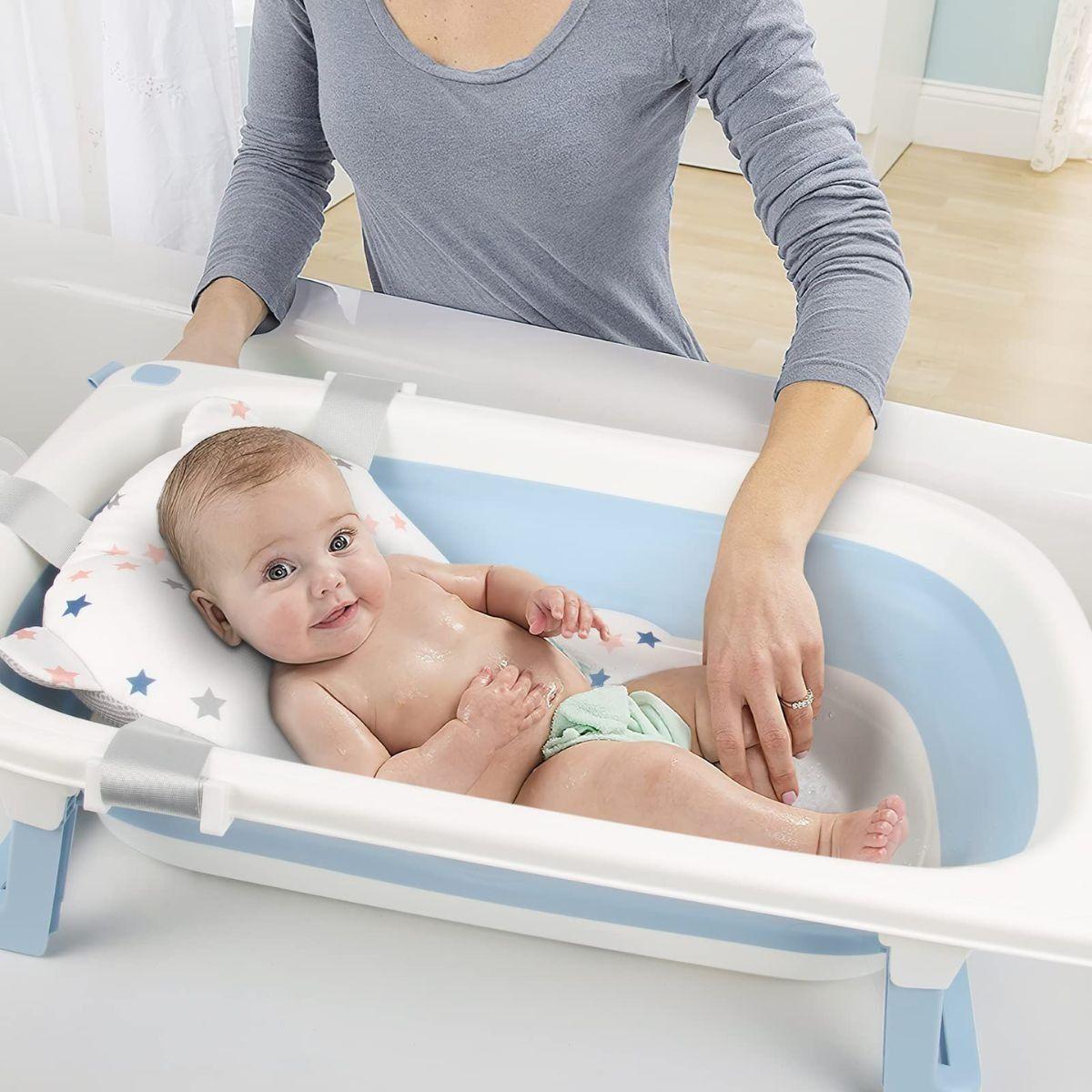 SET 2 ALMOHADILLA DE BAÑO FLOTANTE 0-6M ERGONOMICO BEBE LAU-1