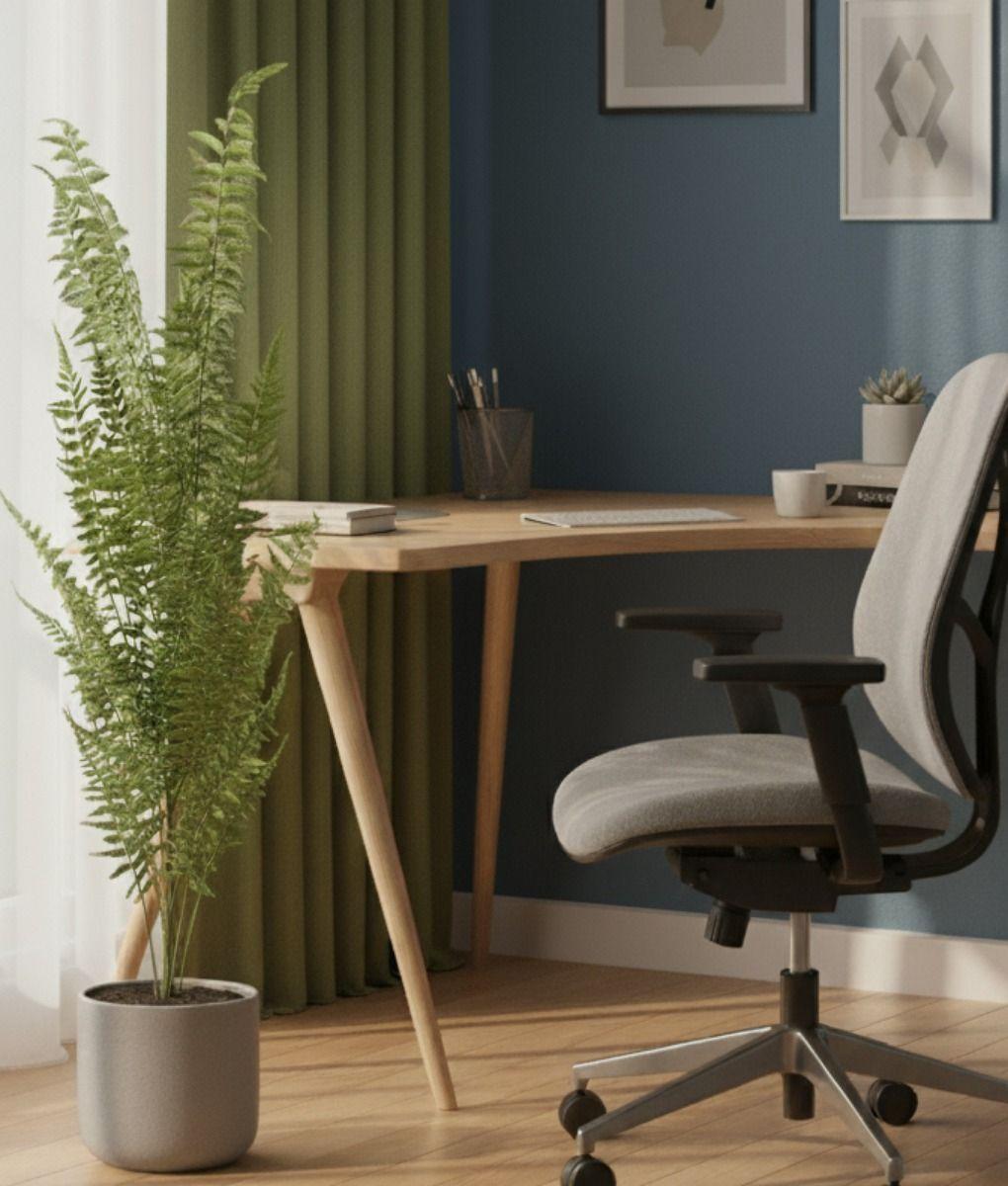 Set 2 Planta Artificial Decorativa Helecho Enredadera Jhn-7