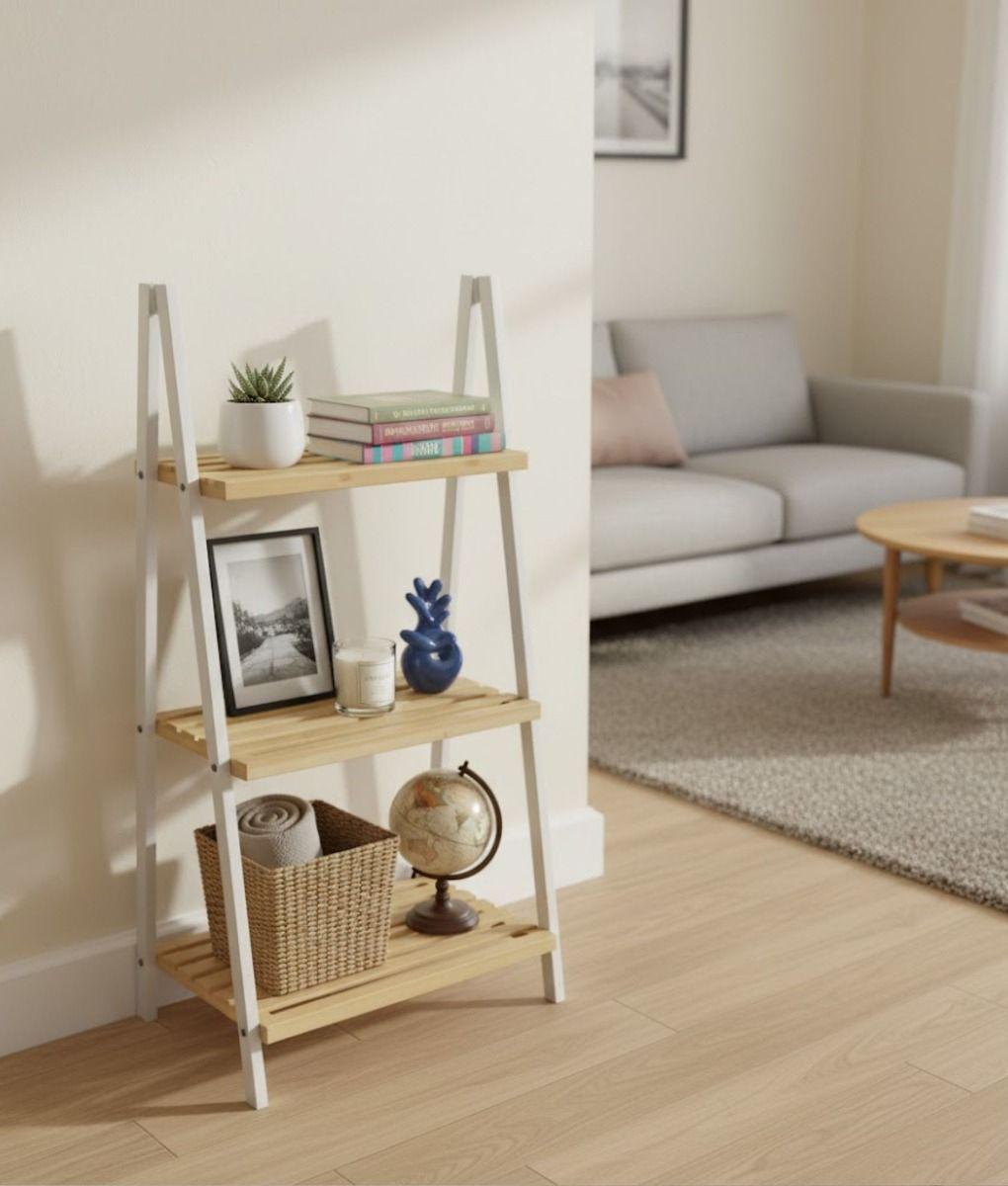 Estante Decorativo Organizador 3 Niveles Estilo Escalera Jhn-8