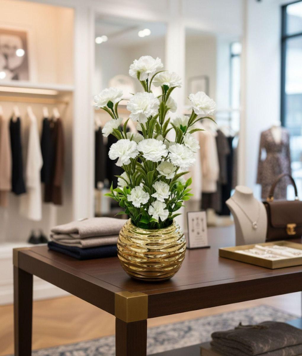 Planta Artificial Decorativa Arreglo Floral Adorno Hogar Jhn-6