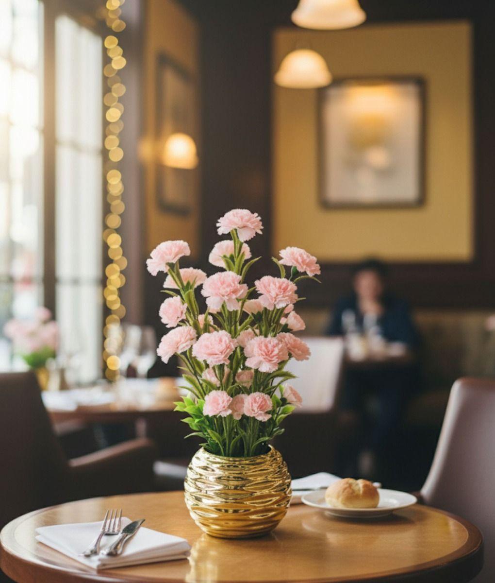 Planta Artificial Decorativa Arreglo Floral Adorno Hogar Jhn-8