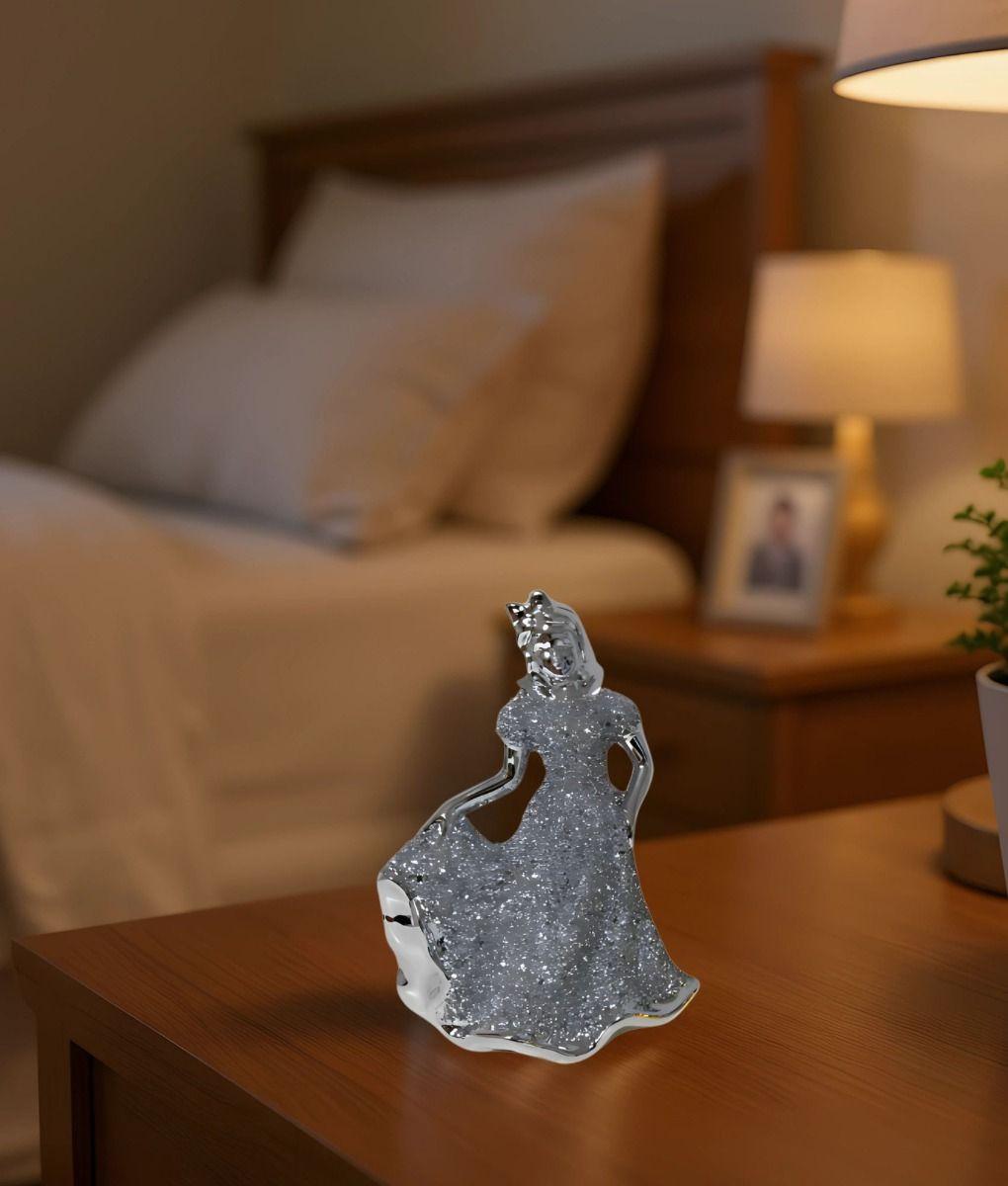 Figura Decorativa Dama Vestio Adorno Estatua Hogar Jhn-8