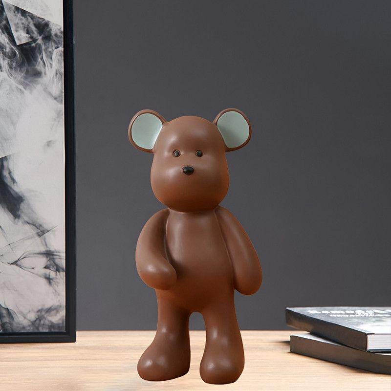 Decoracion Oso Ceramica Adorno Escritorio Niños Lau-3