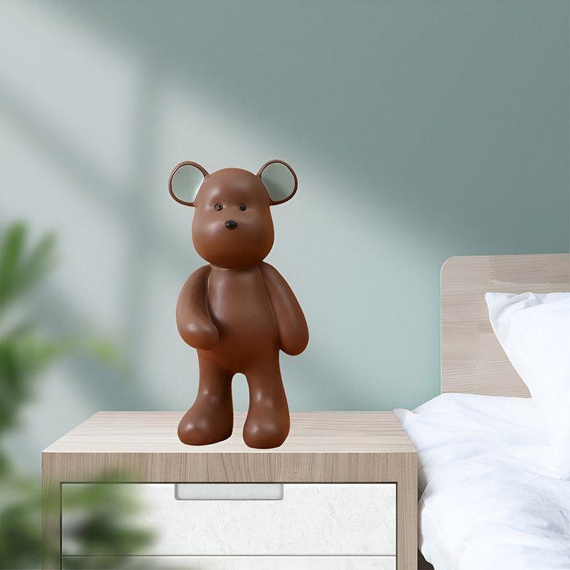 Decoracion Oso Ceramica Adorno Escritorio Niños Lau-4