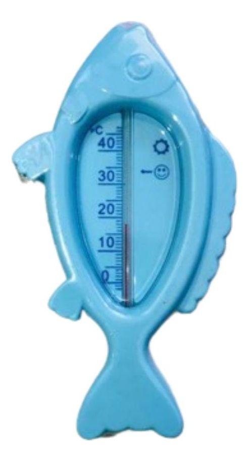 SET 7 TERMOMETRO DE BAÑO AGUA FORMA PEZ TEMPERATURA BEBE LAU-0