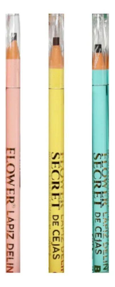 Paq 36 Lápices Cejas Larga Duración Efecto Natural ALJ-3
