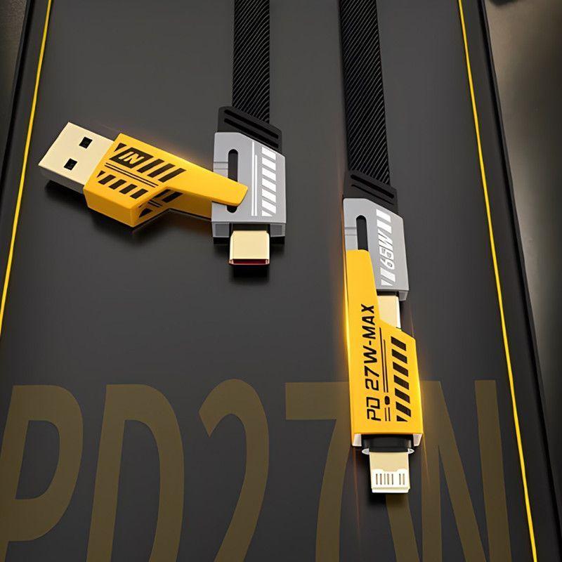 Cable Multiple Carga Tipo C Carga Rapida Movil Lau-5