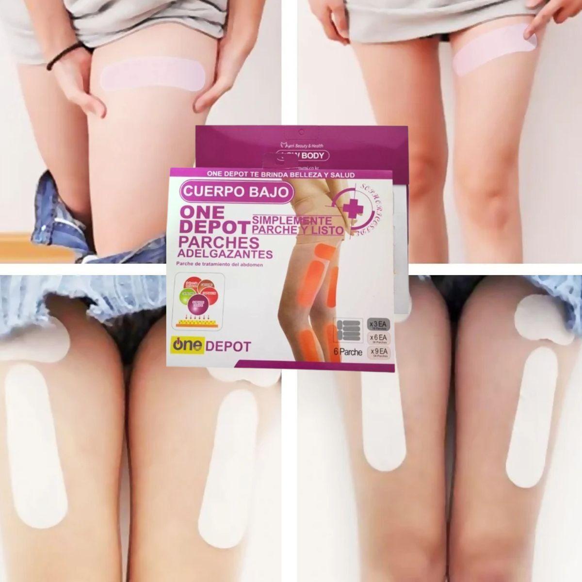 Parche Adelgazante Reductor Cuerpo Bajo Intensiva 5 Pack Jhn-3