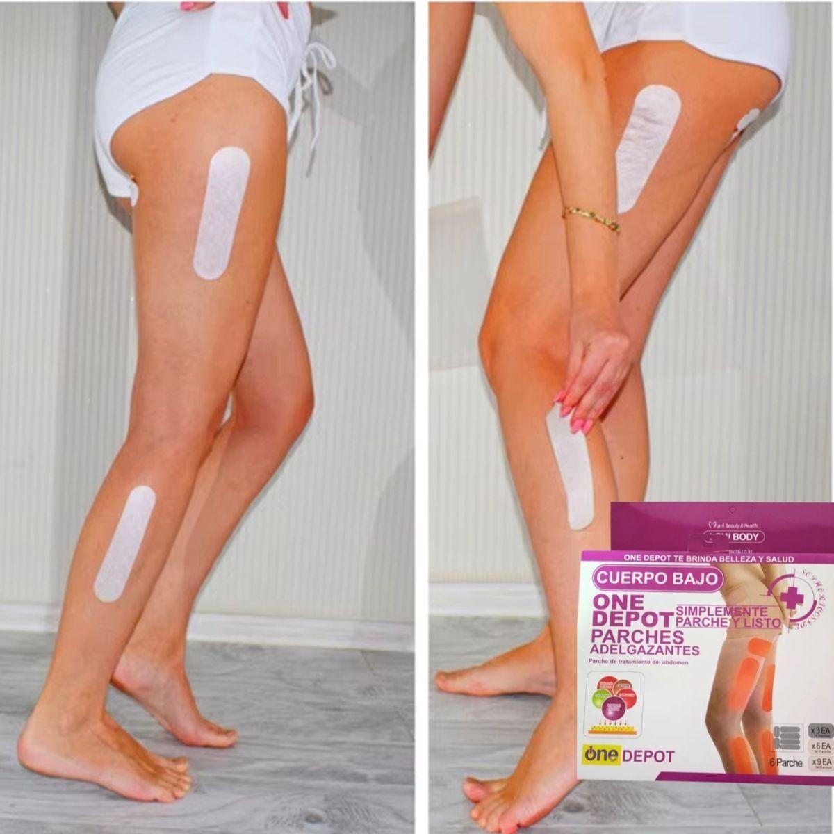 Parche Adelgazante Reductor Cuerpo Bajo Intensiva 5 Pack Jhn-8