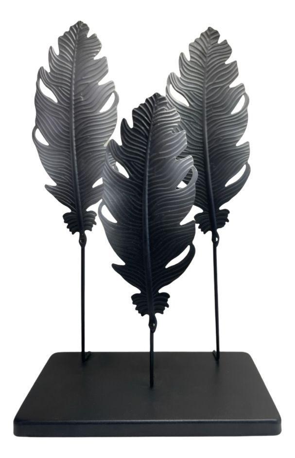 Escultura Hojas Estilo Europeo Decoración Hogar Creativa Jhn-1