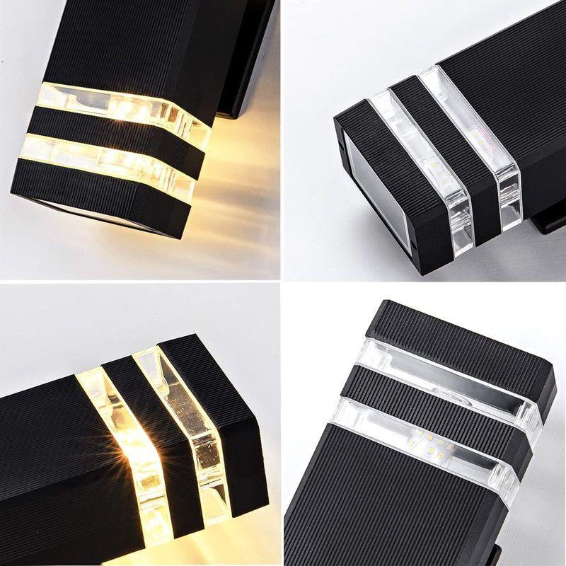 Lampara Pared Moderna LED Exterior Decoracion Lau-4