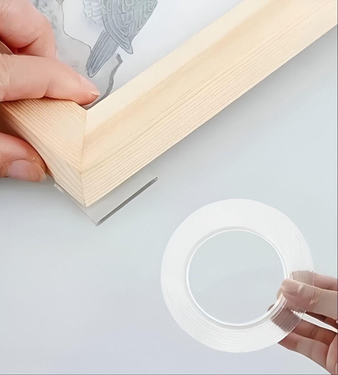 Set 3 Cinta Multiusos Adhesiva Gel Doble Cara 30mm Jhn-9