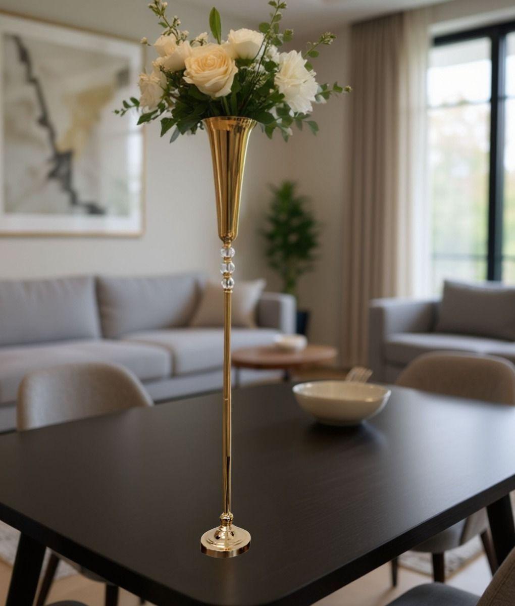 Centro Mesa Decorativo Candelabro Estilo Copa Adorno Jhn-5